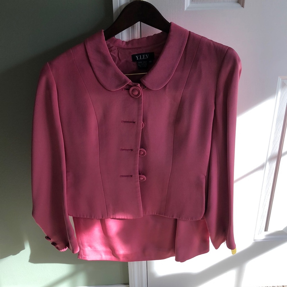 Vintage Y.LE.V. Skirt and Blazer Set